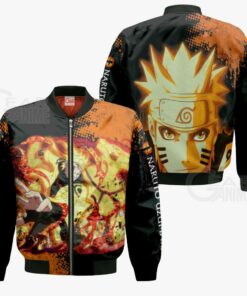 Naruto Kurama Form Sweatshirt Naruto Custom Anime Hoodie Jacket - 4 - GearAnime
