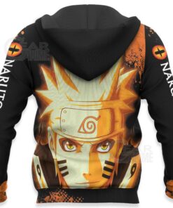 Naruto Kurama Form Sweatshirt Naruto Custom Anime Hoodie Jacket - 5 - GearAnime