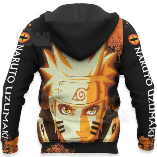 Naruto Kurama Form Sweatshirt Naruto Custom Anime Hoodie Jacket - 5 - GearAnime