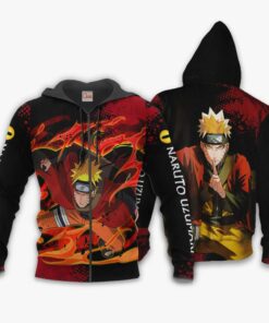 Naruto Sage Form Sweatshirt Naruto Custom Anime Hoodie Jacket - 1 - GearAnime