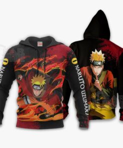 Naruto Sage Form Sweatshirt Naruto Custom Anime Hoodie Jacket - 3 - GearAnime
