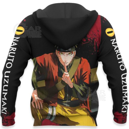 Naruto Sage Form Sweatshirt Naruto Custom Anime Hoodie Jacket - 5 - GearAnime