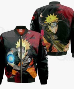 Uzumaki Naruto Hoodie Sweater Naruto Custom Anime Zip Jacket - 4 - GearAnime
