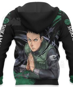 Shikamaru Hoodie Sweater Naruto Custom Anime Zip Jacket - 5 - GearAnime