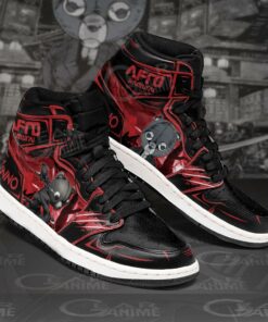 Afro Samurai Jinno Sneakers Custom Anime Shoes MN11 - 2 - GearAnime