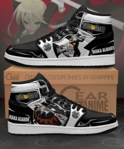 Maka Albarn Sneakers Soul Eater Custom Anime Shoes MN11 - 1 - GearAnime