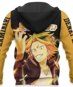 Denki Kaminari Shirt Chargebolt Hero MHA Custom Anime Zip Jacket - 5 - GearAnime