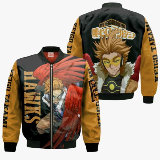 Keigo Takami Hawks Hoodie Shirt My Hero Academia Custom Jacket - 4 - GearAnime