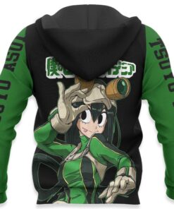 Tsuyu Asui Froppy Hoodie Shirt My Hero Academia Custom Jacket - 5 - GearAnime