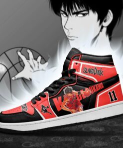 Kaede Rukawa Sneakers Slam Dunk Anime Shoes MN12 - 4 - GearAnime