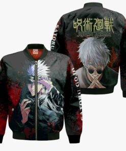 Satoru Gojo Hoodie Shirt Jujutsu Kaisen Custom Anime Jacket - 4 - GearAnime