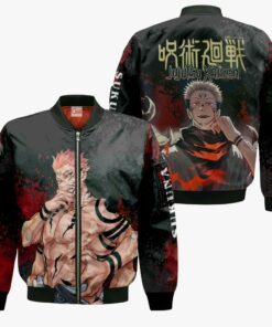 Sukuna Hoodie Shirt Jujutsu Kaisen Custom Anime Jacket - 4 - GearAnime