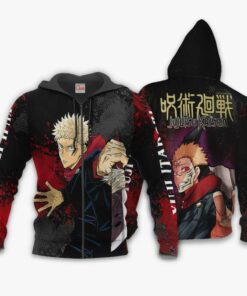 Yuji Itadori Hoodie Shirt Jujutsu Kaisen Custom Anime Jacket - 1 - GearAnime