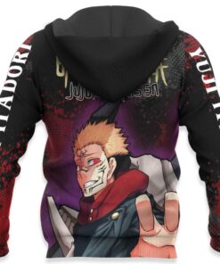 Yuji Itadori Hoodie Shirt Jujutsu Kaisen Custom Anime Jacket - 5 - GearAnime