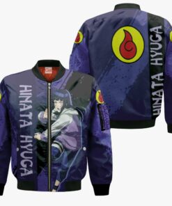 Hyuga Hinata Hoodie Shirt Naruto Anime Jacket VA12 - 4 - GearAnime