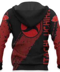 Uchiha Itachi Hoodie Shirt Sharingan Naruto Anime Jacket - 5 - GearAnime