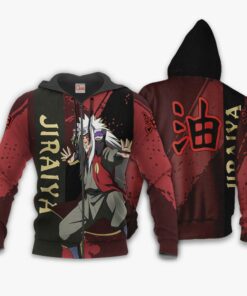 Jiraiya Sage Hoodie Shirt Naruto Anime Jacket VA12 - 1 - GearAnime