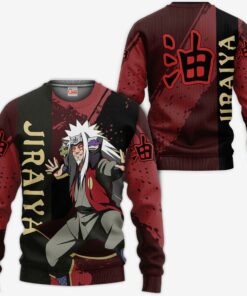 Jiraiya Sage Hoodie Shirt Naruto Anime Jacket VA12 - 2 - GearAnime