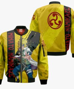 Namikaze Minato Hoodie Shirt Naruto Anime Jacket VA12 - 4 - GearAnime