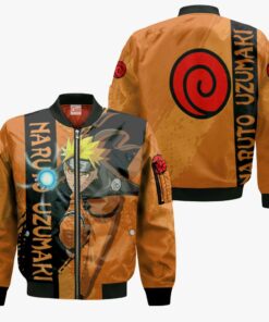 Uzumaki Naruto Hoodie Naruto Shirt Custom Anime Zip Jacket - 4 - GearAnime