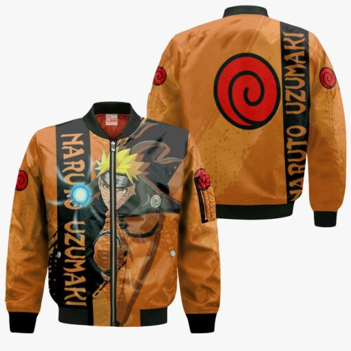 Uzumaki Naruto Hoodie Naruto Shirt Custom Anime Zip Jacket - 4 - GearAnime