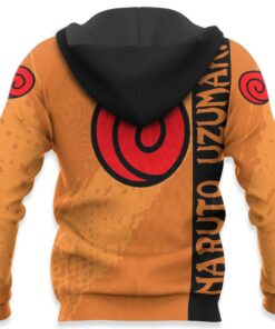 Uzumaki Naruto Hoodie Naruto Shirt Custom Anime Zip Jacket - 5 - GearAnime