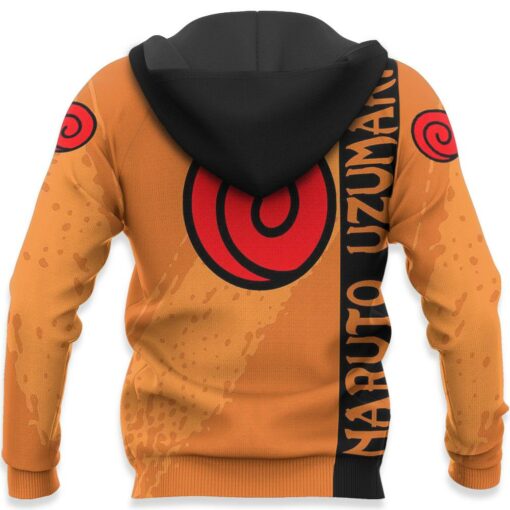 Uzumaki Naruto Hoodie Naruto Shirt Custom Anime Zip Jacket - 5 - GearAnime