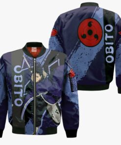 Obito Hoodie Akatsuki Naruto Shirt Custom Anime Zip Jacket - 4 - GearAnime