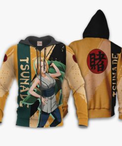 Tsunade Hoodie Naruto Shirt Custom Anime Zip Jacket - 1 - GearAnime