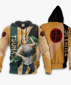 Tsunade Hoodie Naruto Shirt Custom Anime Zip Jacket - 3 - GearAnime