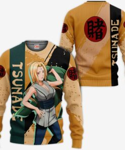 Tsunade Hoodie Naruto Shirt Custom Anime Zip Jacket - 2 - GearAnime