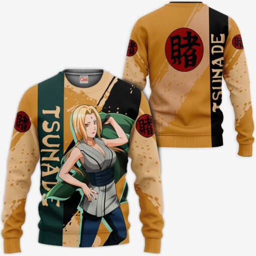 Tsunade Hoodie Naruto Shirt Custom Anime Zip Jacket - 2 - GearAnime