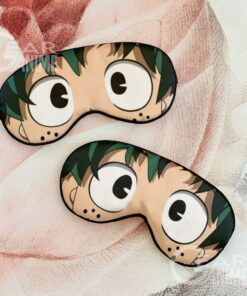 Izuku Midoriya Mask My Hero Academia Anime Sleep Mask - 2 - GearAnime