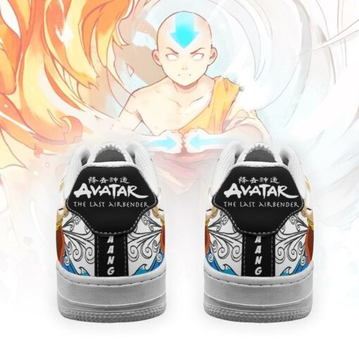 Aang Avatar Airbender Sneakers Four Nation Tribes Avatar Anime Shoes - 3 - GearAnime