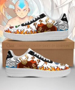 Aang Avatar Airbender Sneakers Four Nation Tribes Avatar Anime Shoes - 1 - GearAnime