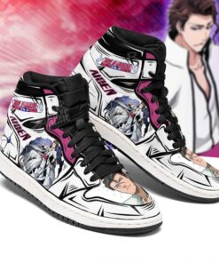 Aizen Bleach Anime Sneakers Fan Gift Idea MN05 - 2 - GearAnime
