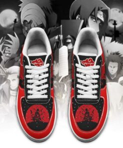 Akatsuki Sneakers Cloud Team Naruto Anime Shoes - 2 - GearAnime
