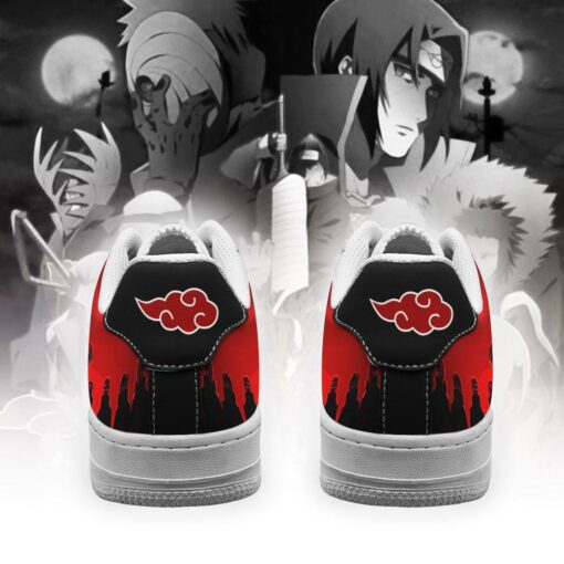 Akatsuki Sneakers Cloud Team Naruto Anime Shoes - 3 - GearAnime