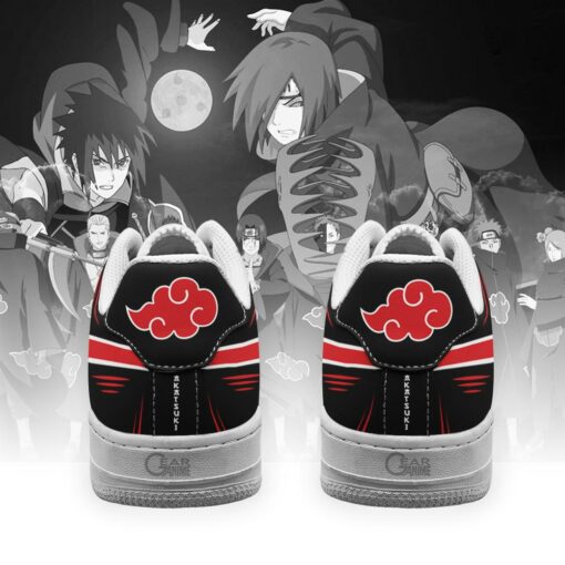 Akatsuki Shoes Custom Naruto Anime Shoes PT10 - 4 - GearAnime