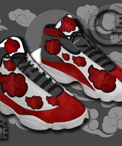 Akatsuki Cloud Sneakers Naruto Anime Custom Shoes TT09 - 2 - GearAnime
