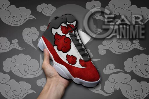 Akatsuki Cloud Sneakers Naruto Anime Custom Shoes TT09 - 3 - GearAnime