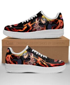 Akatsuki Deidara Sneakers Custom Naruto Anime Shoes Leather - 1 - GearAnime