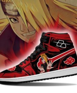 Akatsuki Deidara Sneakers Boots Naruto Anime Shoes Fan Gift MN04 - 3 - GearAnime