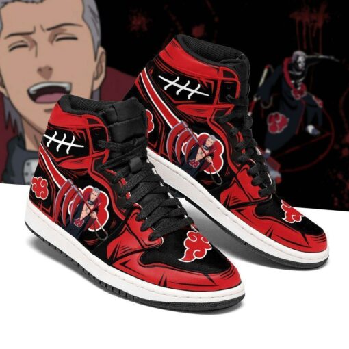 Akatsuki Hidan Naruto Anime Sneakers Fan Gift MN04 - 2 - GearAnime