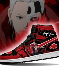 Akatsuki Hidan Naruto Anime Sneakers Fan Gift MN04 - 3 - GearAnime