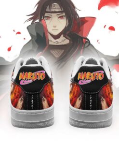 Akatsuki Itachi Sneakers Custom Naruto Anime Shoes Leather - 3 - GearAnime
