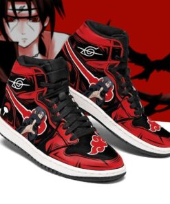 Akatsuki Itachi Sneakers Boots Naruto Anime Sneakers Costume - 1 - GearAnime