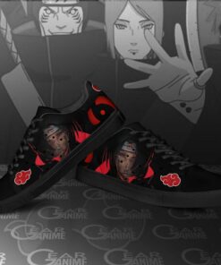 Akatsuki Itachi Skate Shoes Naruto Anime Custom Shoes PN09 - 4 - GearAnime