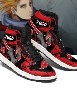Akatsuki Jugo Naruto Anime Sneakers Fan Gift MN04 - 2 - GearAnime