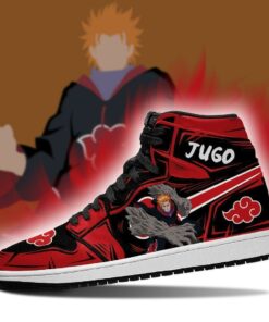 Akatsuki Jugo Naruto Anime Sneakers Fan Gift MN04 - 3 - GearAnime